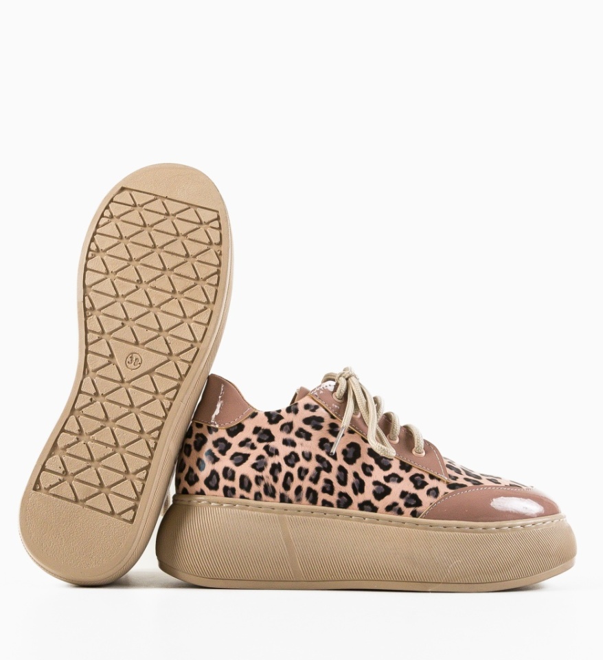 Pantofi Casual Gron Roz - Img 4