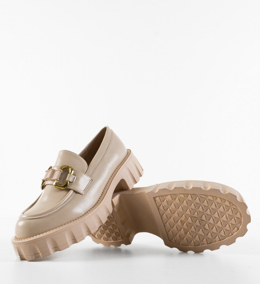 Pantofi Casual Gully Bej - Img 3
