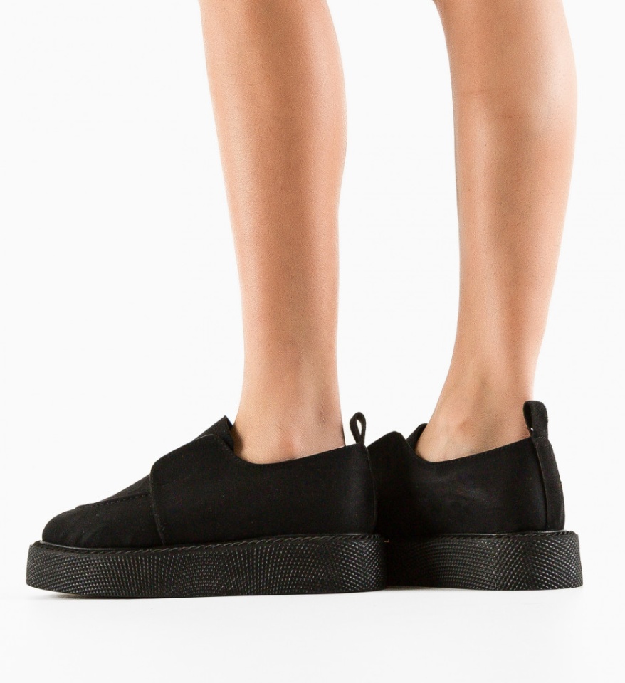Pantofi Casual Hayter Negri - Img 4