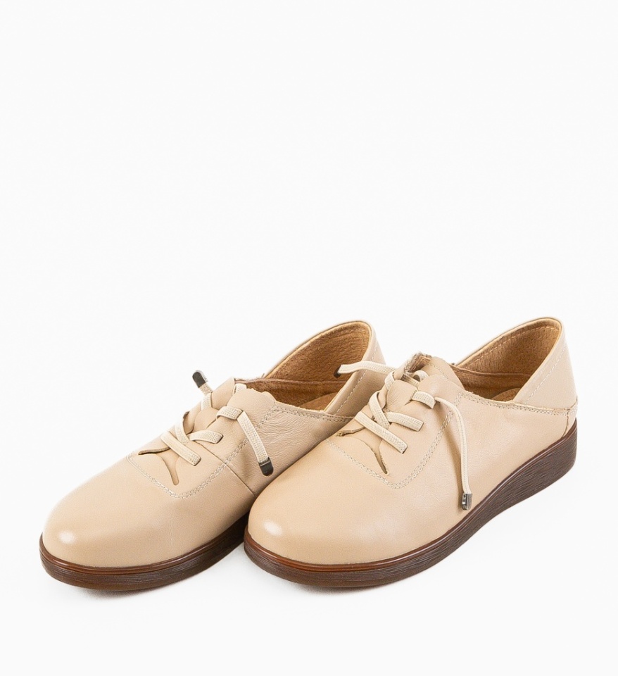 Pantofi Casual Heleg Bej - Img 4