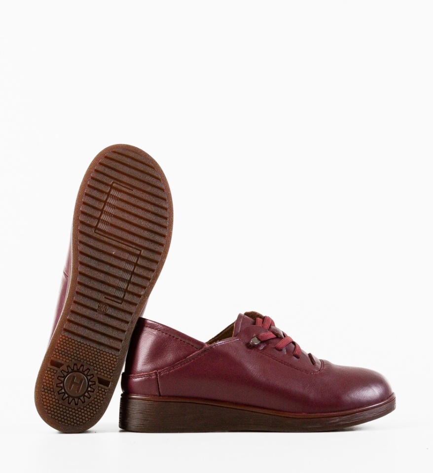Pantofi Casual Heleg Grena - Img 4