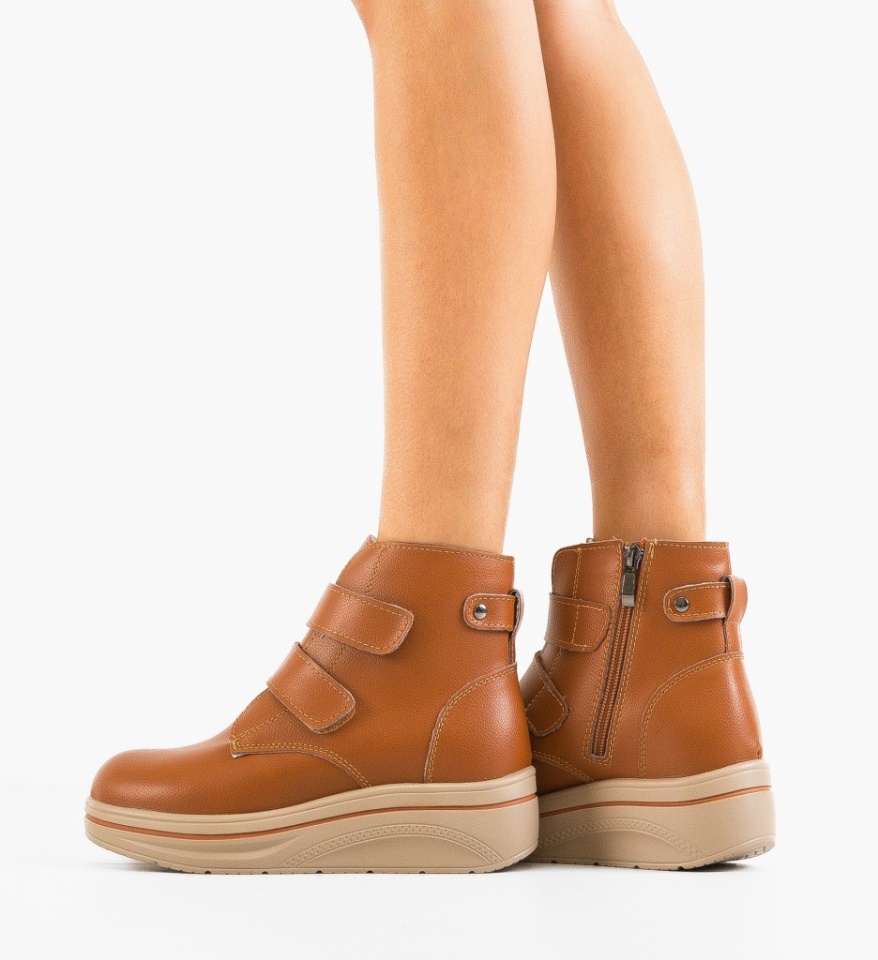 Pantofi Casual Jabal Camel 2 - Img 5