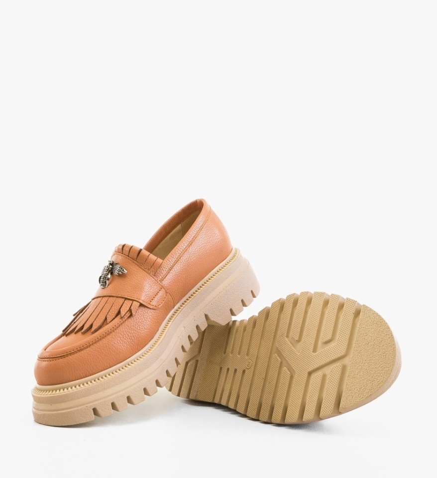 Pantofi Casual Kahun Nude - Img 2