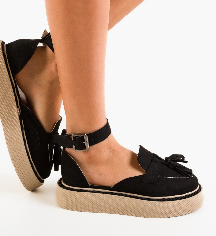 Pantofi Casual Kalin Negri 2 - Img 4