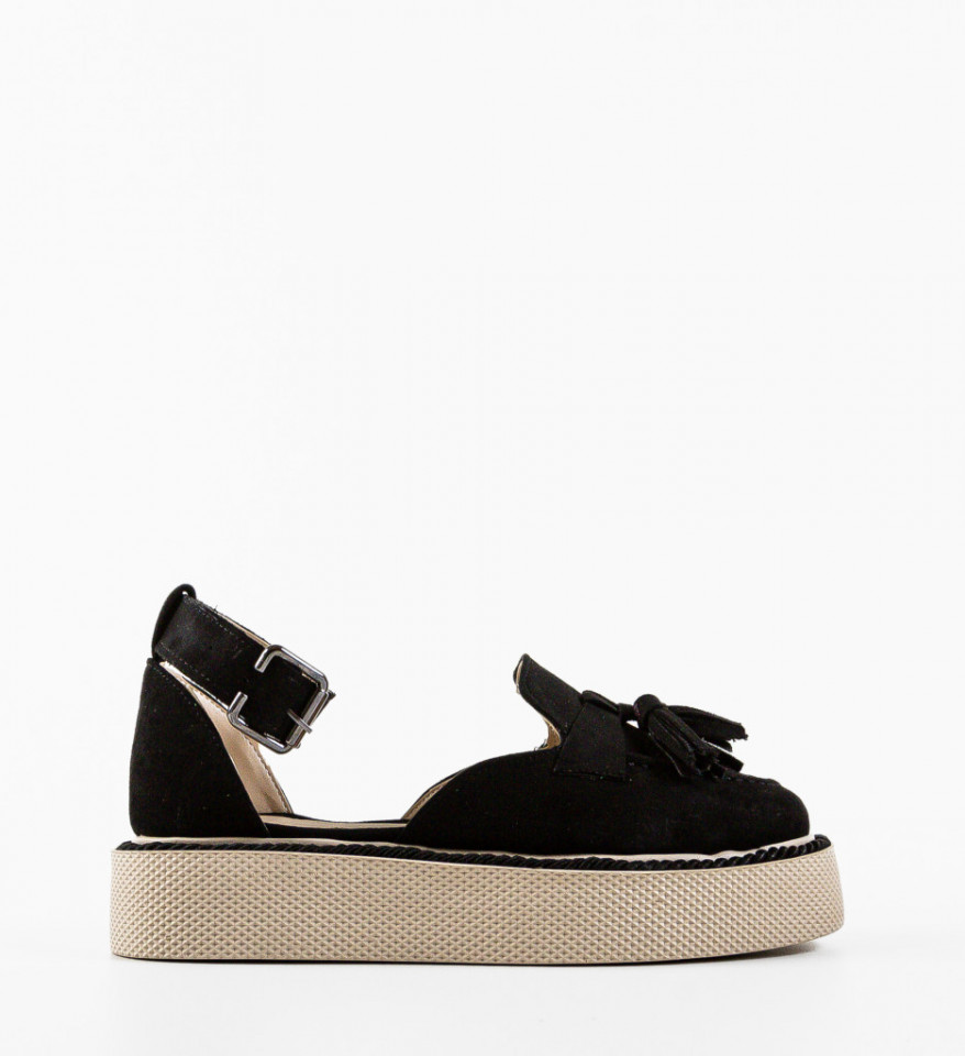Pantofi Casual Kalin Negri - Img 1