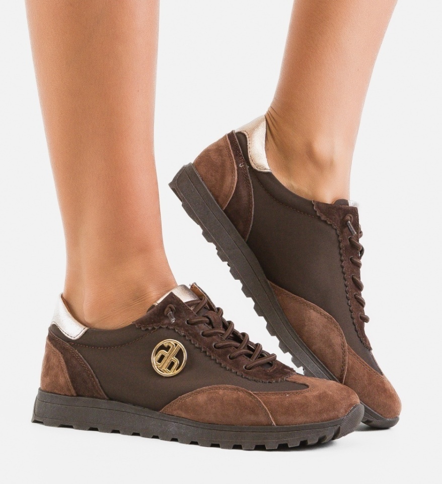 Pantofi Casual Kaneb Maro - Img 6