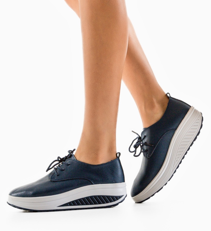Pantofi Casual Kleak Bleumarin - Img 10