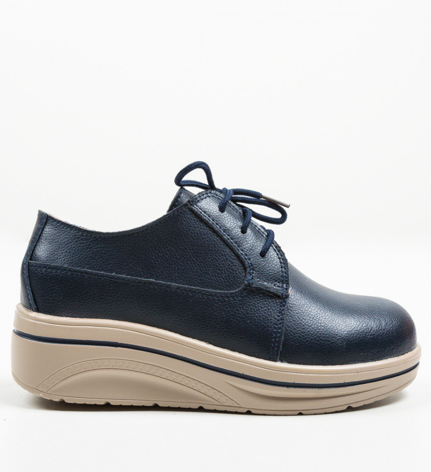 Pantofi Casual Lionata Bleumarin - Img 4