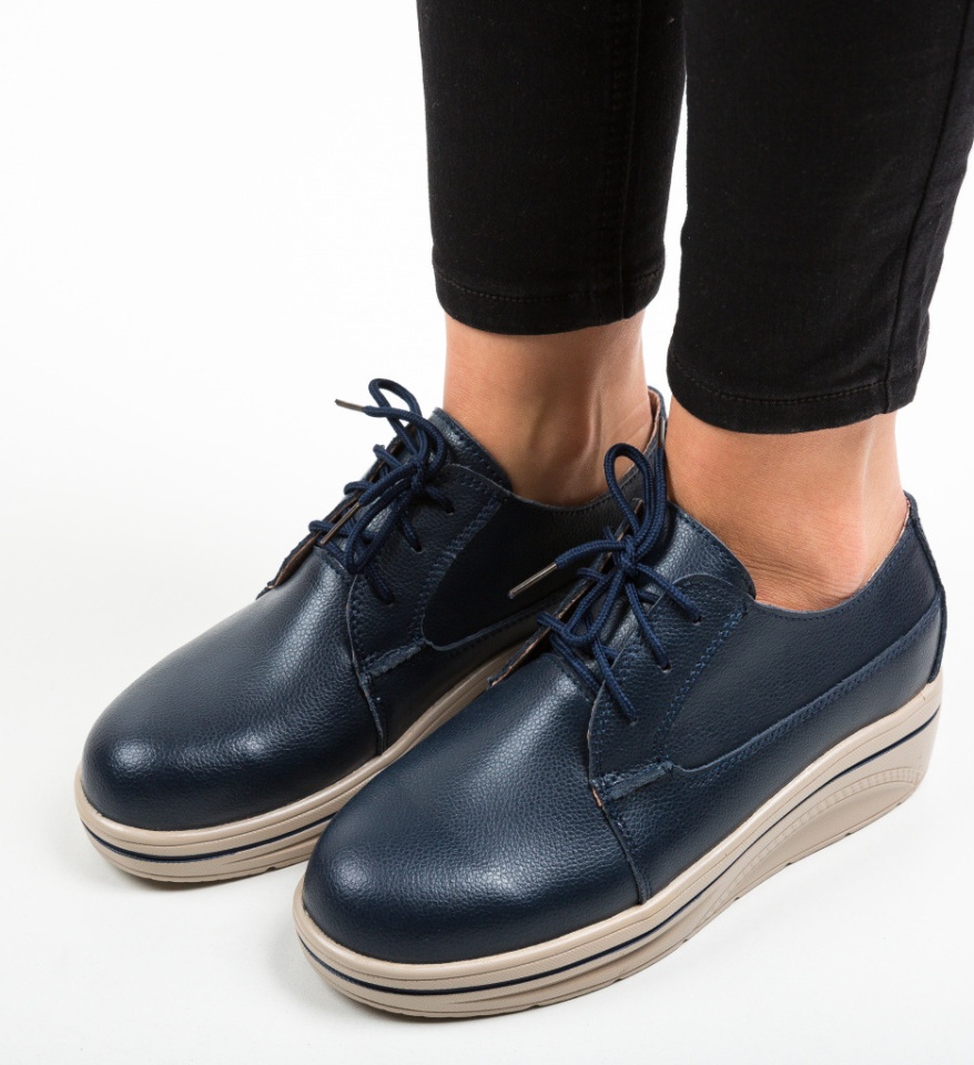 Pantofi Casual Lionata Bleumarin - Img 10