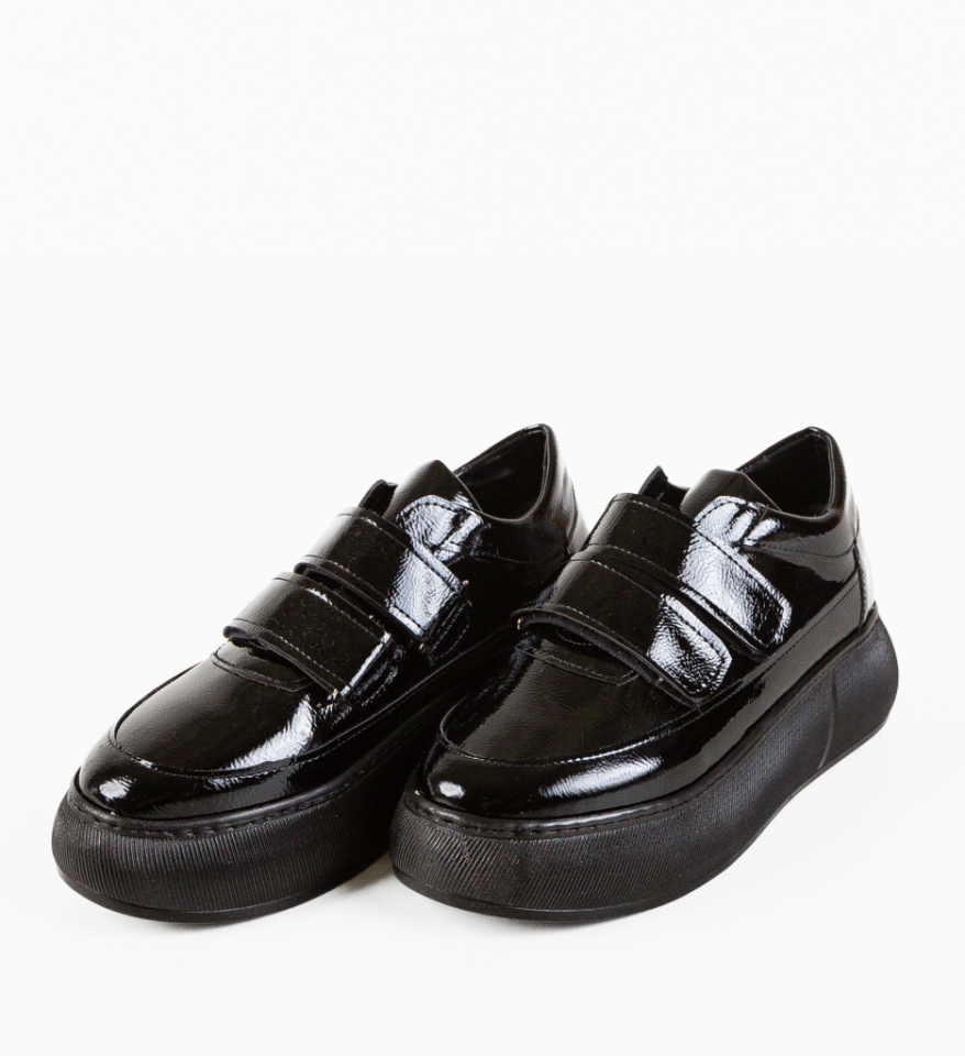 Pantofi Casual Mernera Negri - Img 4
