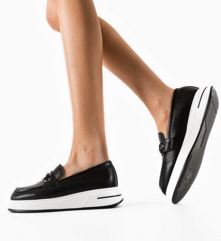 Pantofi Casual Mirrey Negre - Img 6