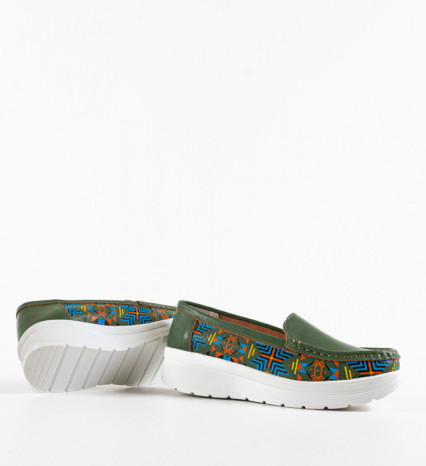 Pantofi Casual Motivi Verzi - Img 3