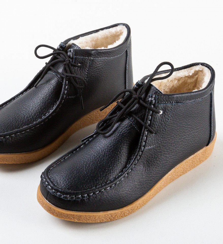 Pantofi Casual Munela Negri - Img 4