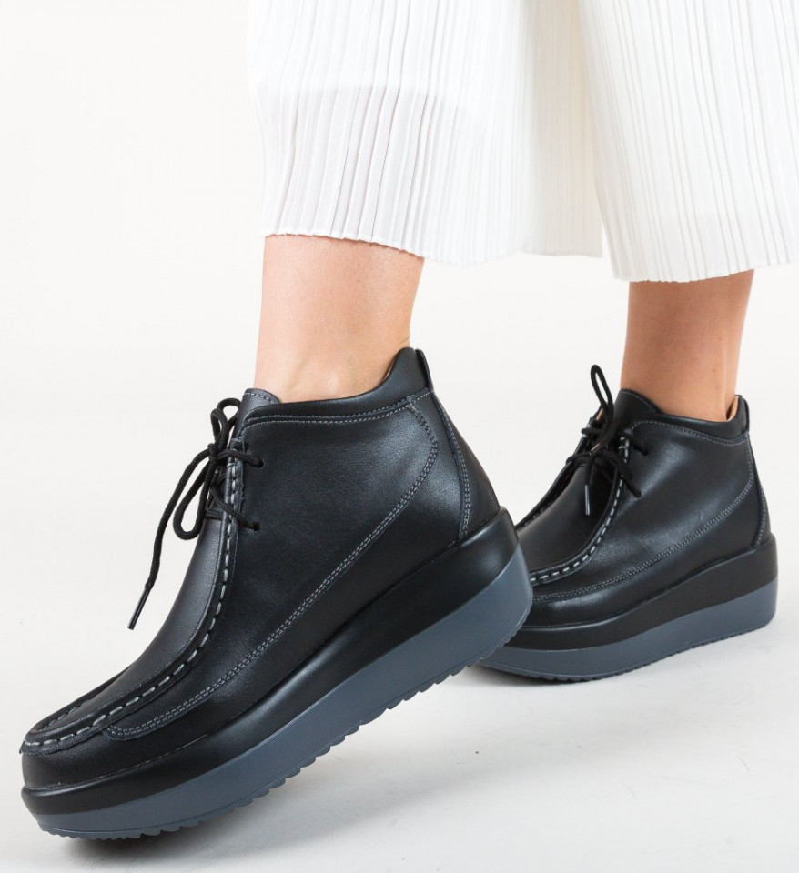 Pantofi Casual Nash Negri - Img 12