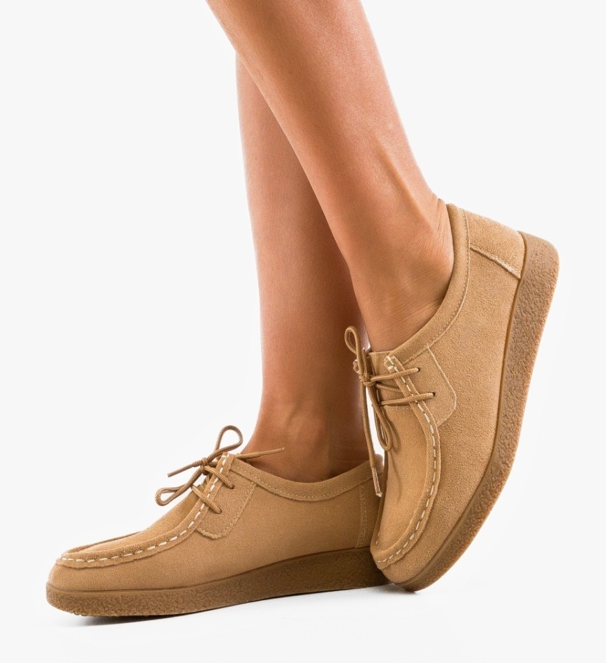 Pantofi Casual Neca Bej 2 - Img 5