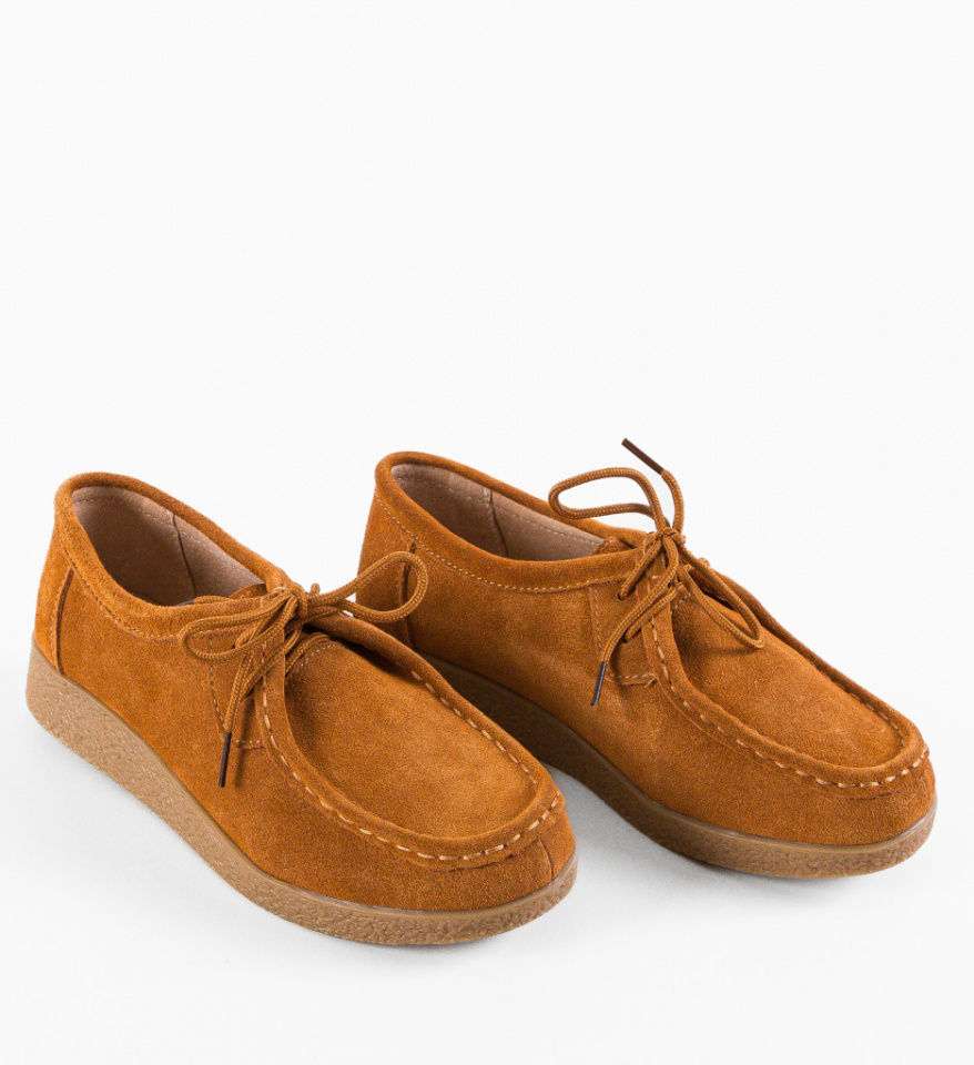Pantofi Casual Neca Camel 2 - Img 3