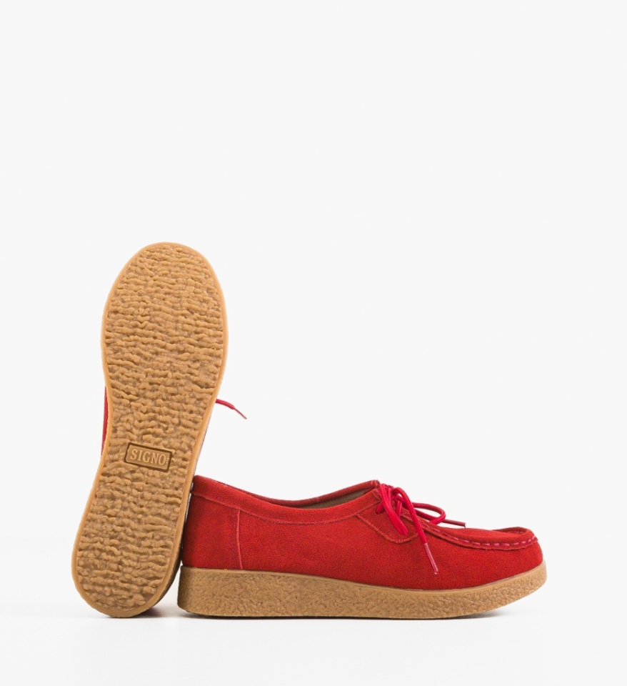 Pantofi Casual Neca Rosii 2 - Img 3