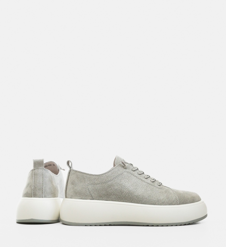 Pantofi Casual Neyn Gri - Img 4
