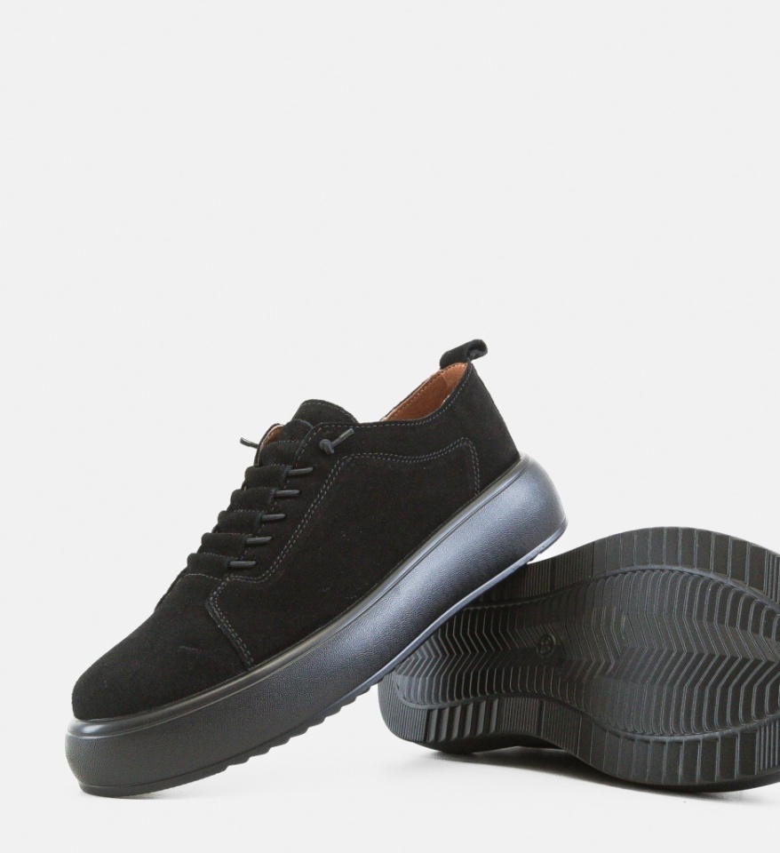 Pantofi Casual Neyn Negri - Img 2