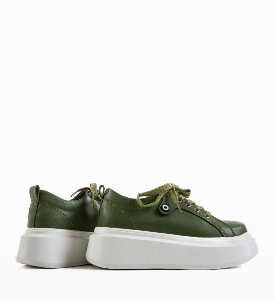 Pantofi Casual Nuandre Verzi - Img 3