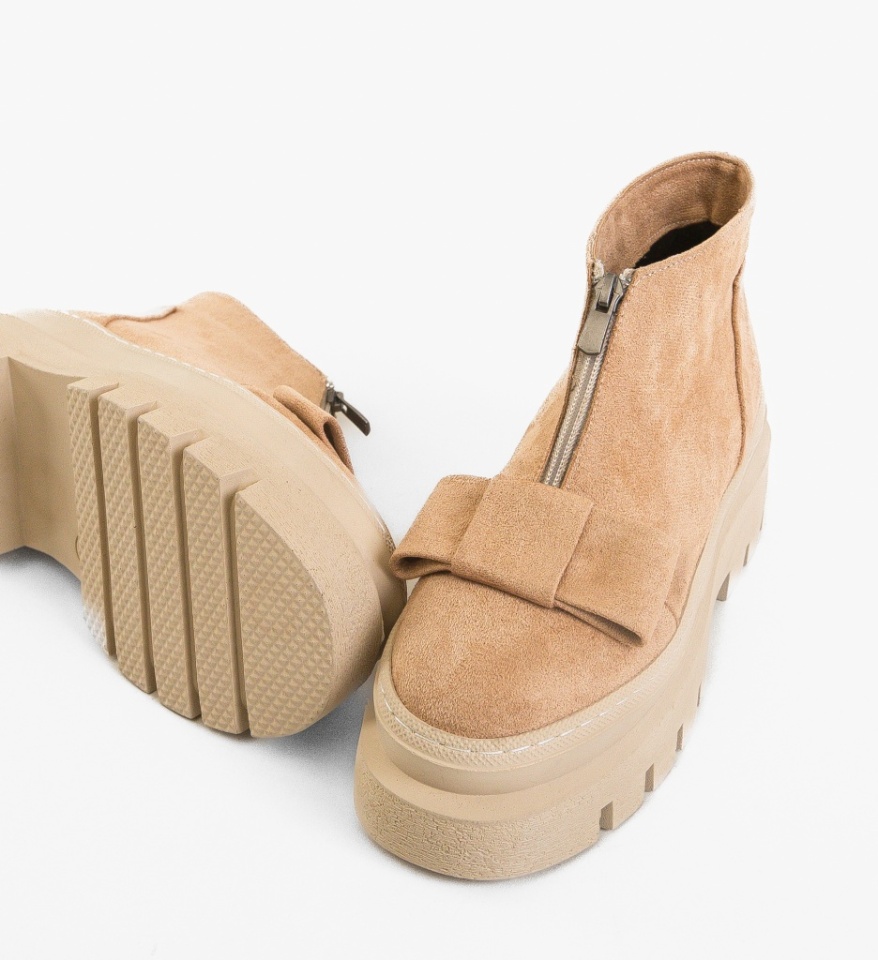 Pantofi Casual Parqua Bej - Img 12