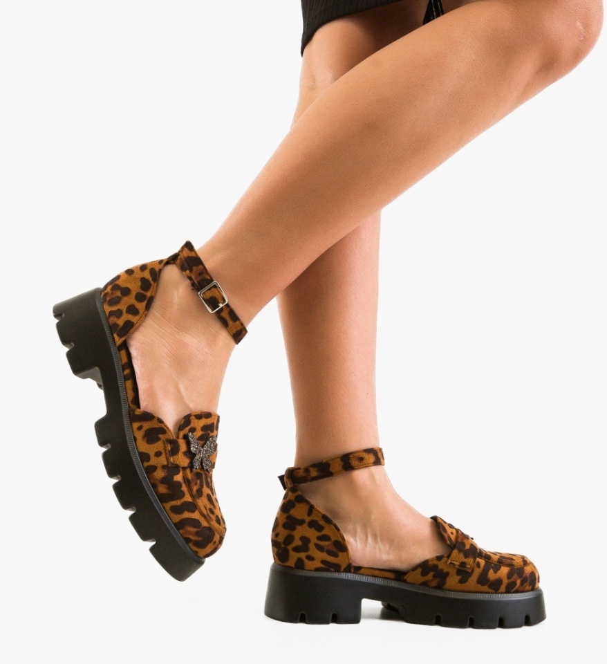 Pantofi Casual Polly Animal Print - Img 2