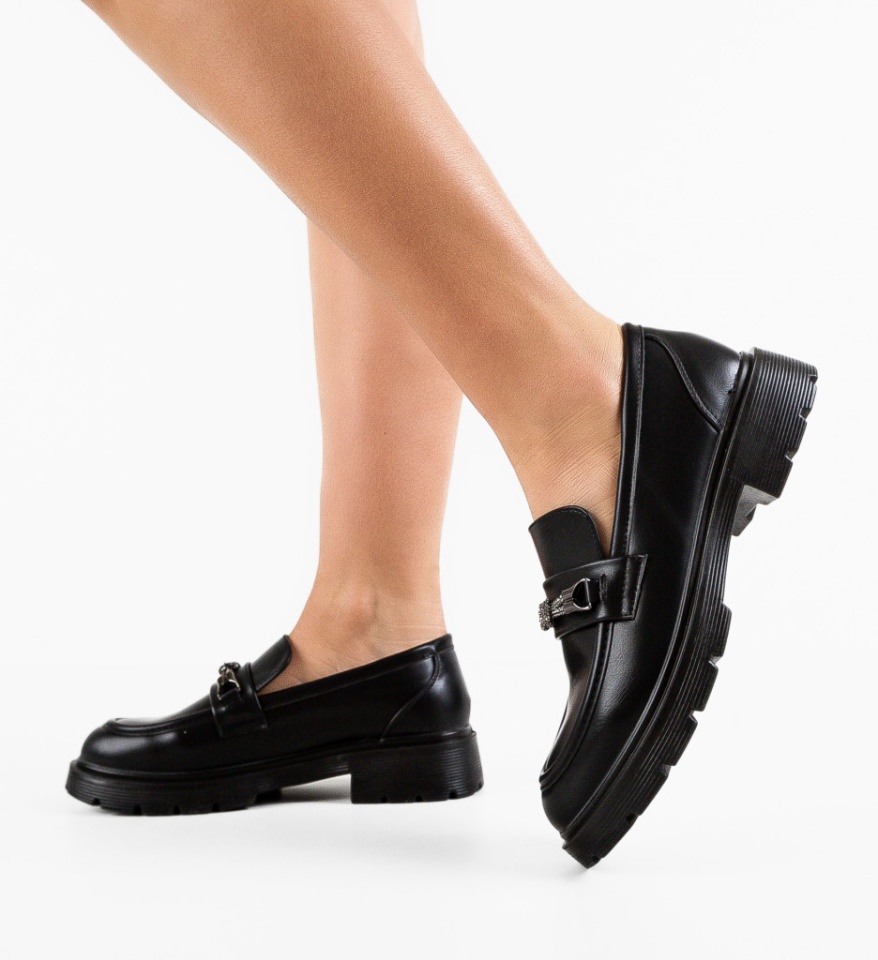 Pantofi Casual Rishi Negri - Img 6