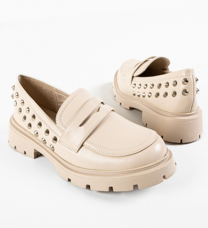 Pantofi Casual Roac Bej - Img 2