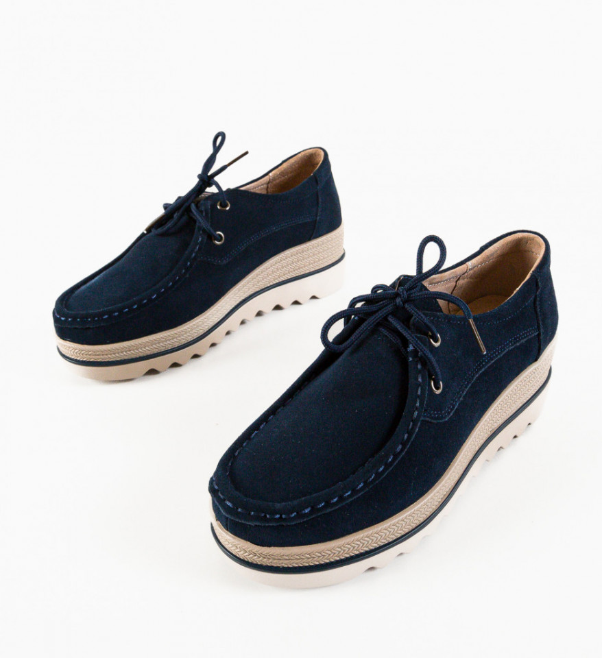 Pantofi Casual Sagrio Bleumarin - Img 4