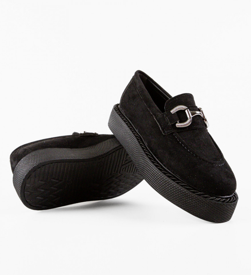Pantofi Casual Selvie Negri - Img 3