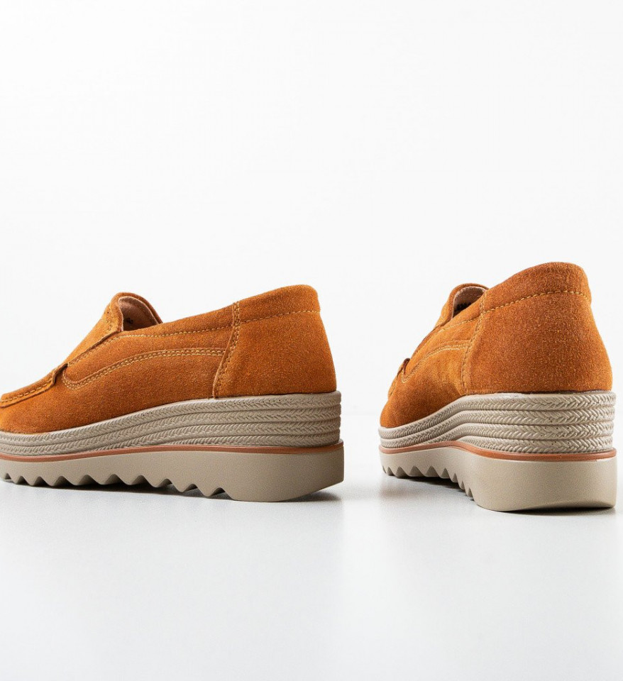 Pantofi Casual Smirno Camel - Img 3