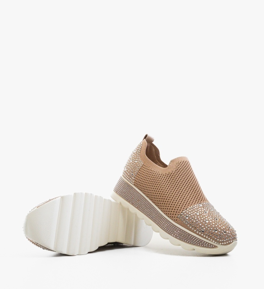 Pantofi Casual Sportif Roz - Img 4