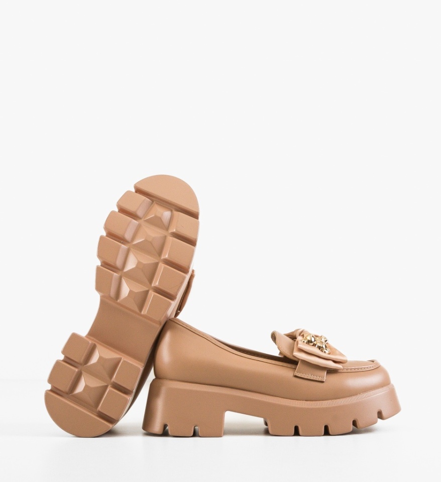 Pantofi casual Tianna Khaki - Img 3