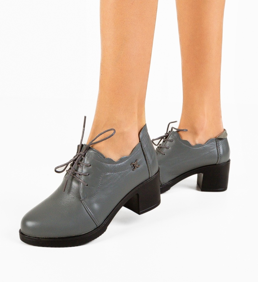 Pantofi Casual Tyborc Gri - Img 5