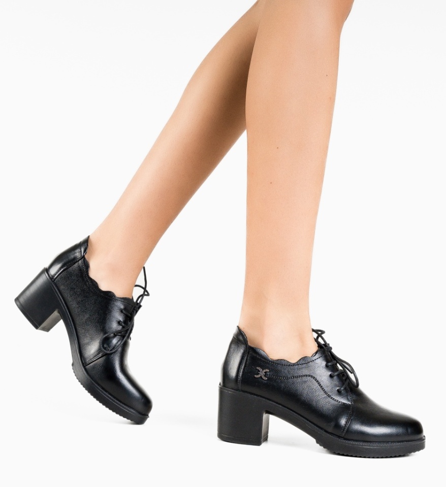 Pantofi Casual Tyborc Negri - Img 10
