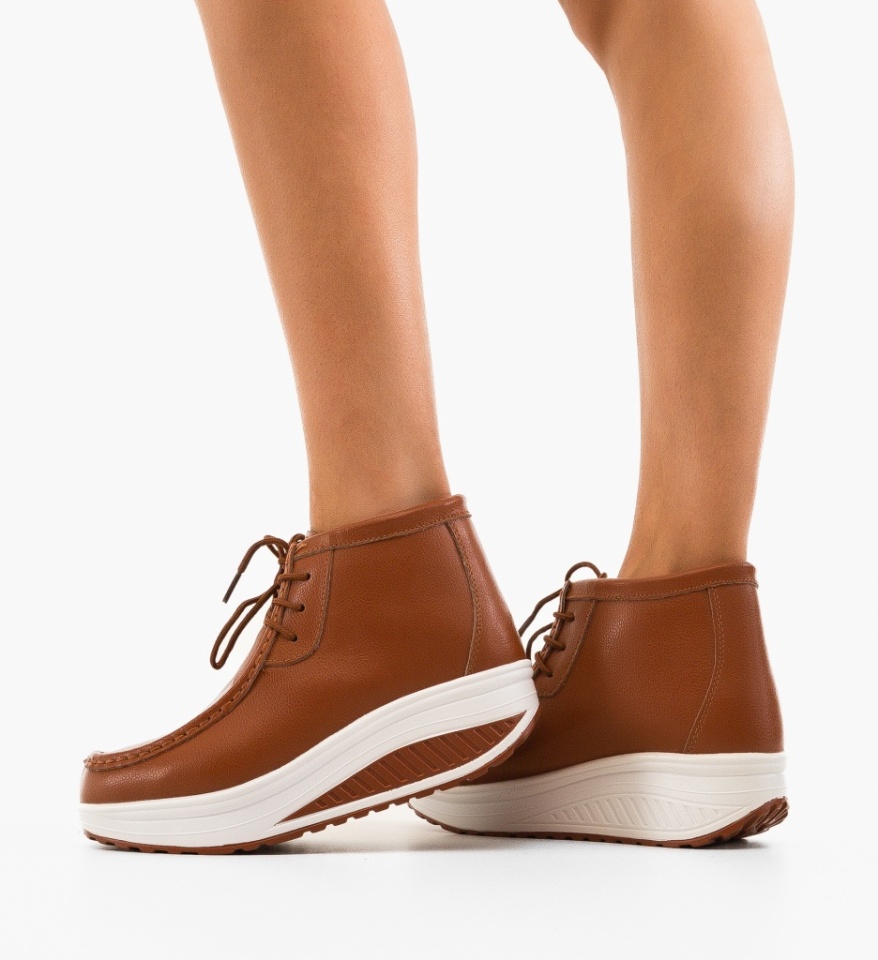 Pantofi Casual Vinto Camel - Img 4