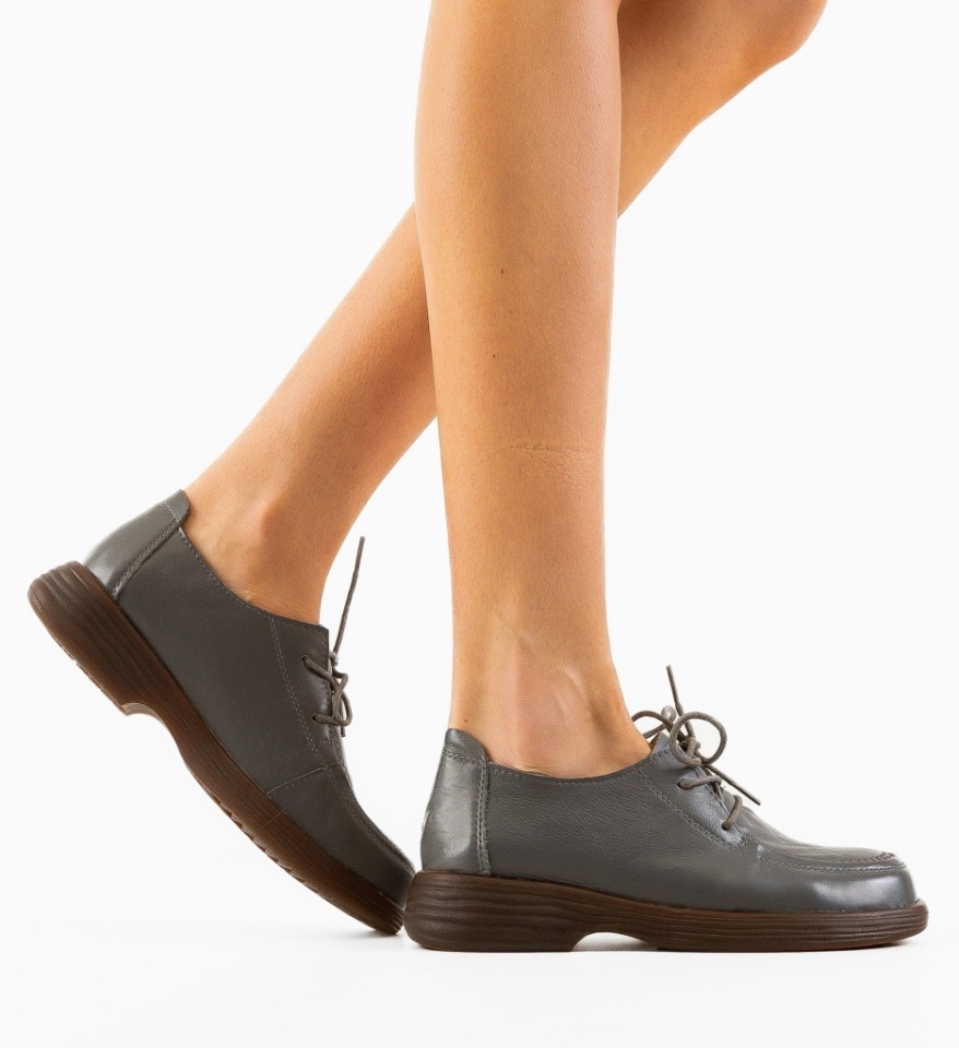 Pantofi Casual Vlobe Gri - Img 6
