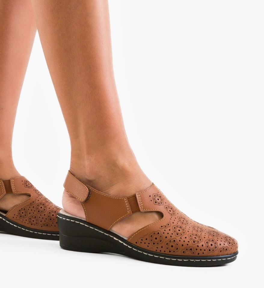 Pantofi Casual Yuhhu Camel - Img 6
