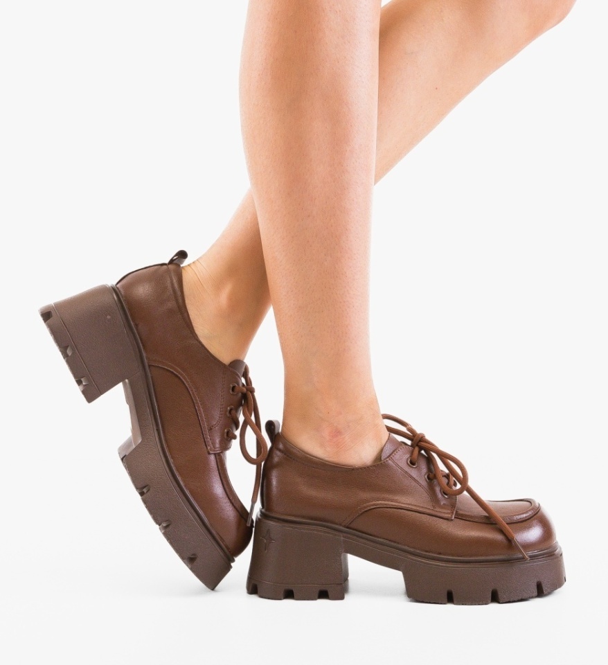 Pantofi Casual Zakyn Camel - Img 6