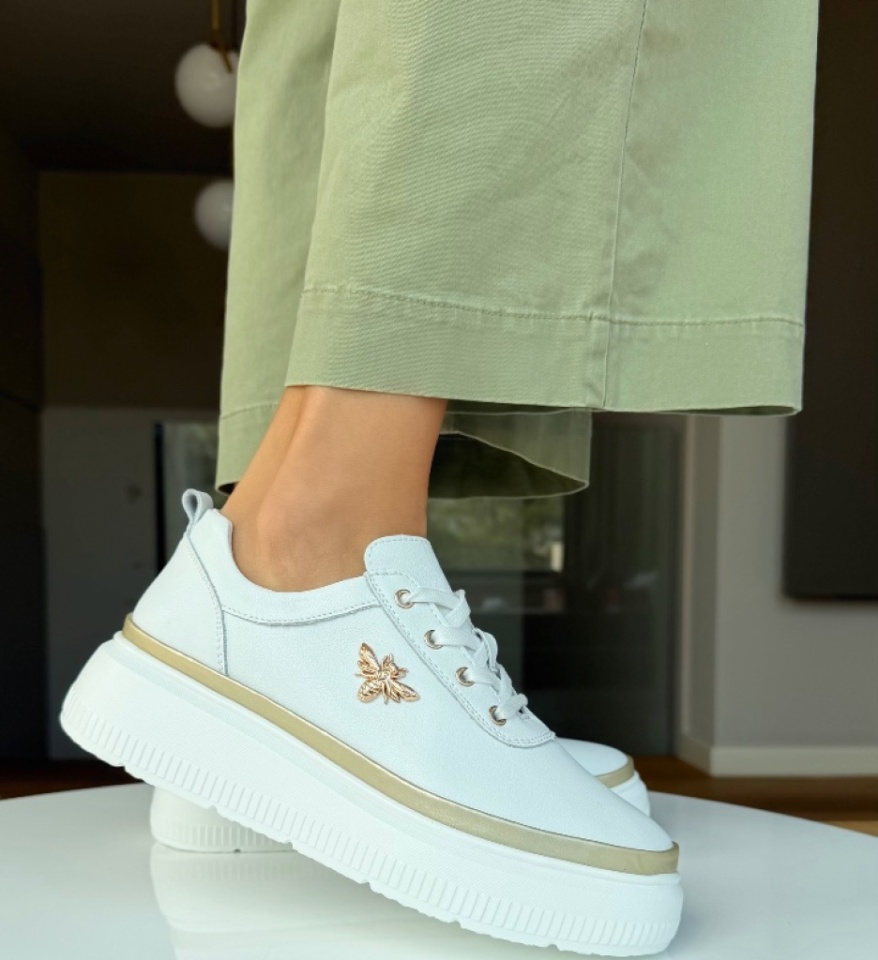 Pantofi Casual Zumzy Albi - Img 10