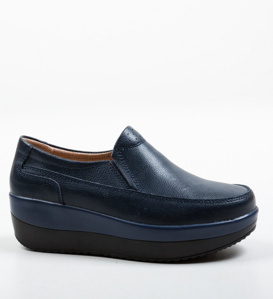 Pantofi Casul Freeman Bleumarin - Img 5