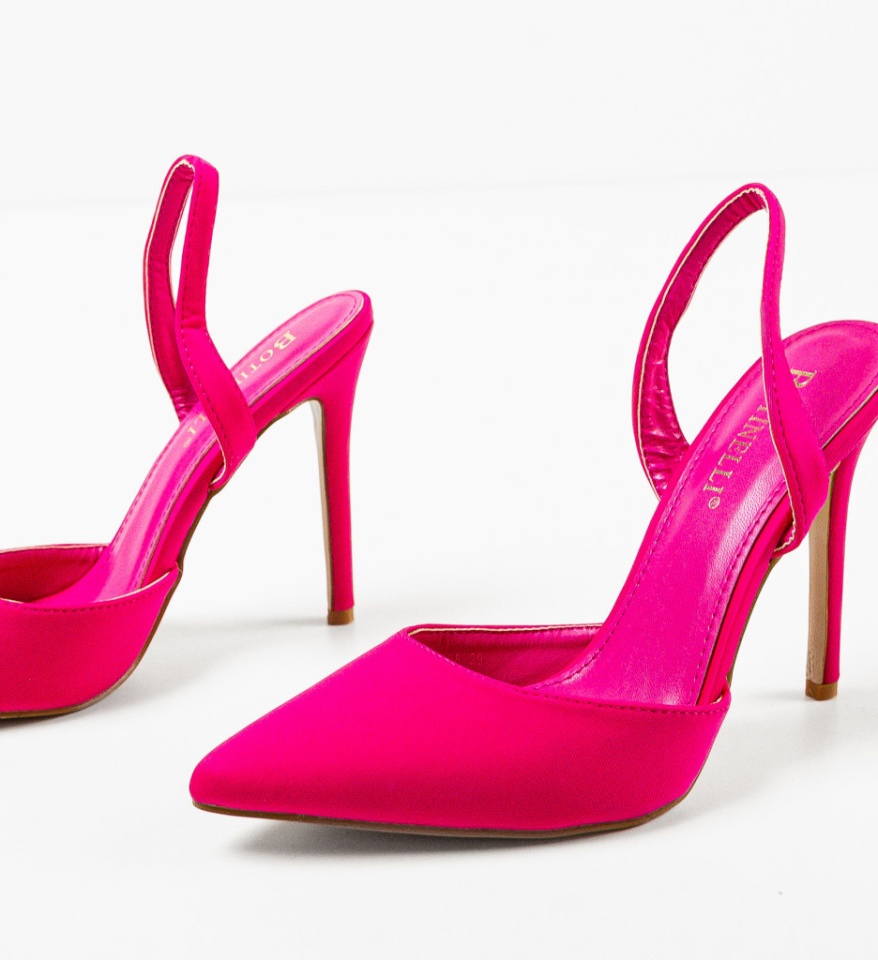 Pantofi cu toc Ruruma Fuchsia - Img 10