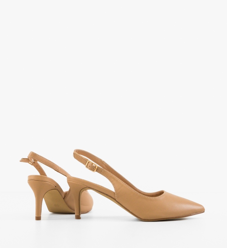 Pantofi dama Adele Bej - Img 3