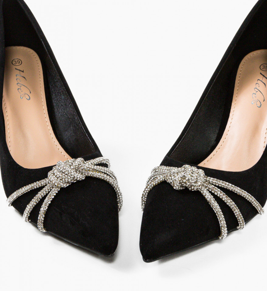 Pantofi dama Baylor Negri - Img 2