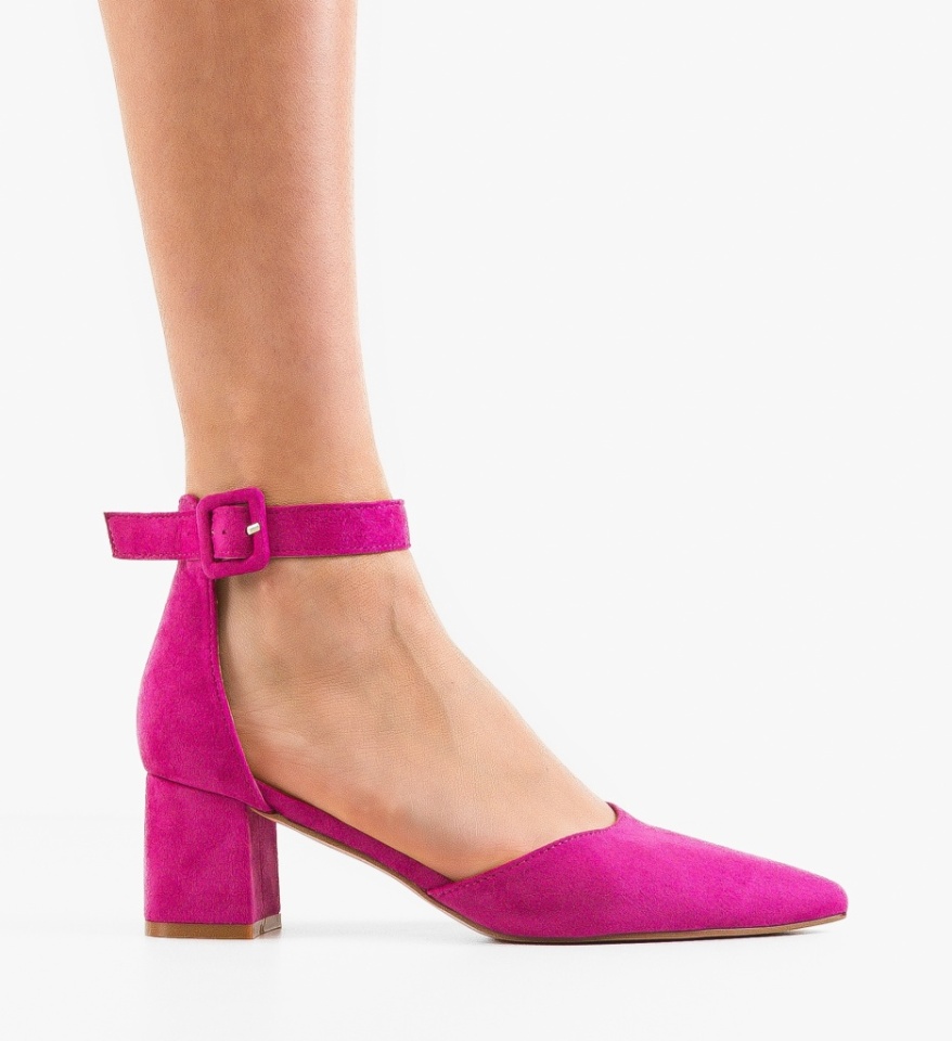 Pantofi dama Cain Fuchsia
