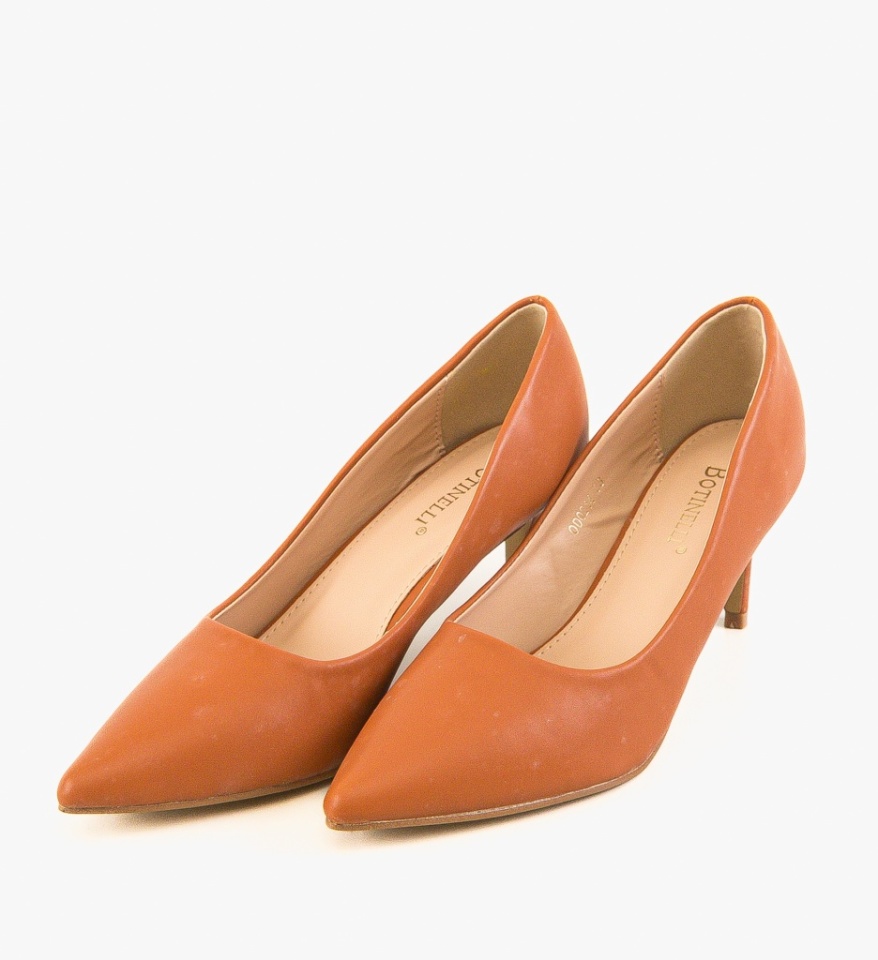 Pantofi dama Cheloo Camel - Img 3