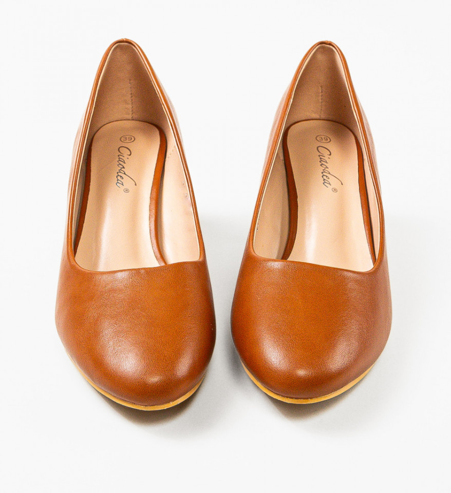 Pantofi dama Cobb Camel - Img 5