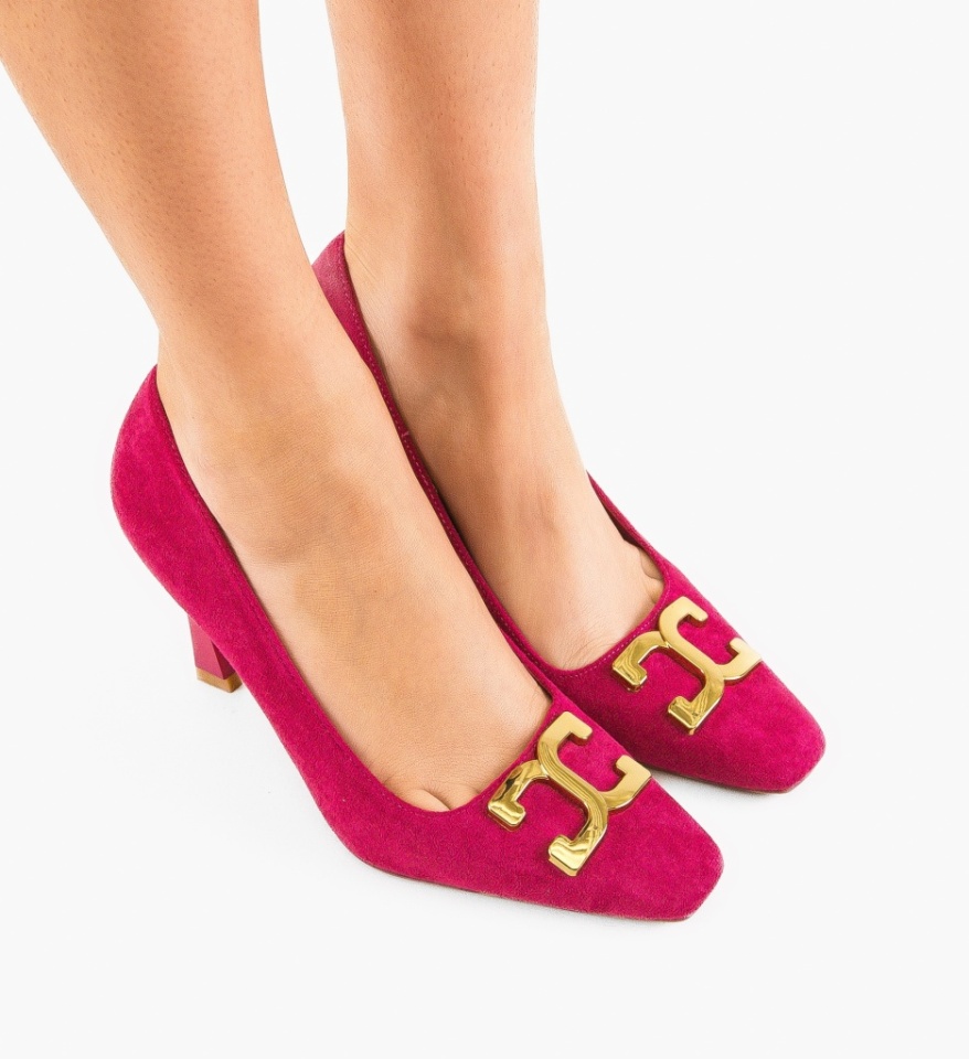 Pantofi dama Debora Fuchsia - Img 4
