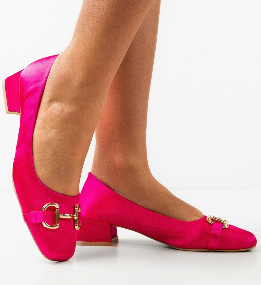 Pantofi dama Elisheba Fuchsia - Img 5