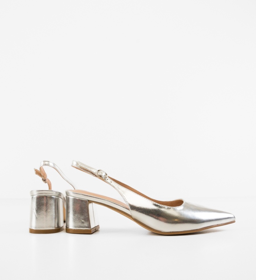Pantofi dama Ellery Argintii - Img 3